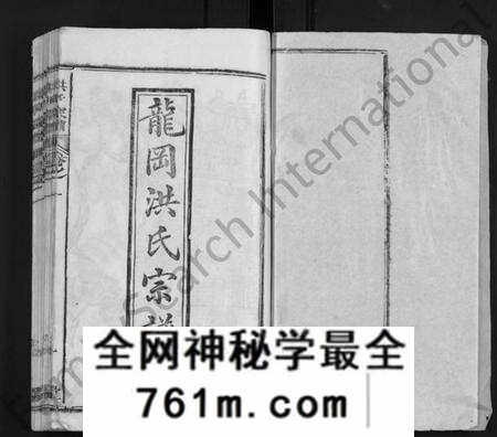 湖北洪氏族谱-龙冈洪氏宗谱 [10卷](别名：洪氏宗谱、Long Gang Hong Shi Zong Pu).pdf电子版