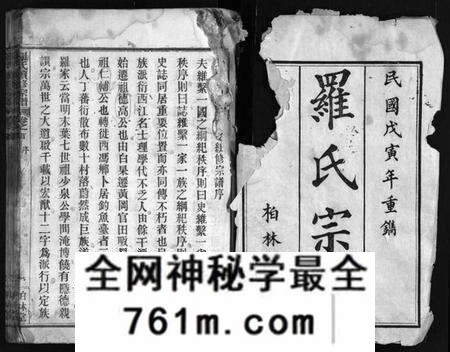 湖北罗氏族谱-罗氏续修宗谱 [42卷,首6卷](别名：湖北黄冈县钓鱼台罗氏第二次续修宗谱、Luo Shi Xu Xiu Zong Pu、罗氏续修宗谱、罗氏宗谱).pdf电子版