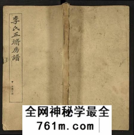 湖南李氏族谱-泉塘李氏五修房谱 [16册].pdf电子版