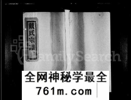 浙江戴氏族谱-明文戴氏宗谱 [15卷].pdf电子版