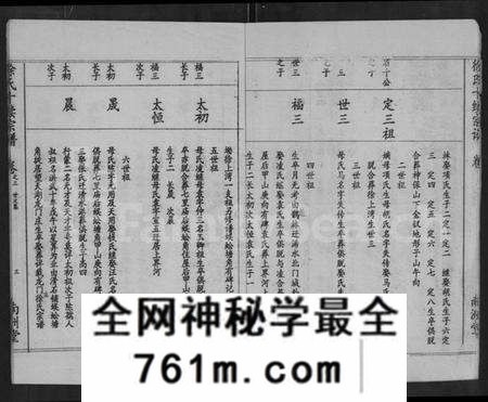 湖北徐氏族谱-清水港徐氏十续宗谱 [残卷](别名：徐氏十续宗谱).pdf电子版