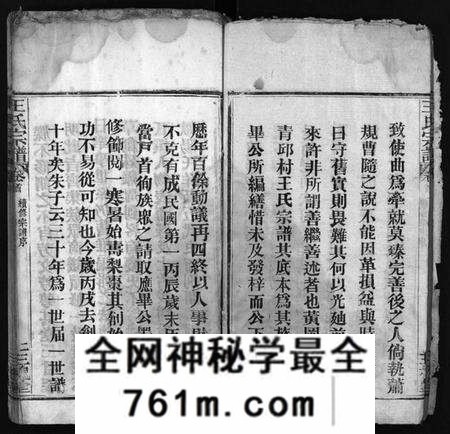 湖北王氏族谱-王氏宗谱 [8卷,首1卷](别名：Wang Shi Zong Pu).pdf电子版