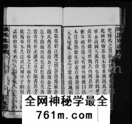 湖北魏氏族谱-魏氏族谱 [15卷,首2卷].pdf电子版