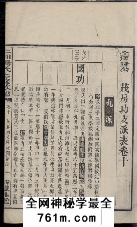 宁乡双桂堂三湘汤氏七修族谱