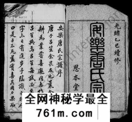 江苏唐氏族谱-安乐唐氏宗谱 [20卷](别名：唐氏宗谱).pdf电子版
