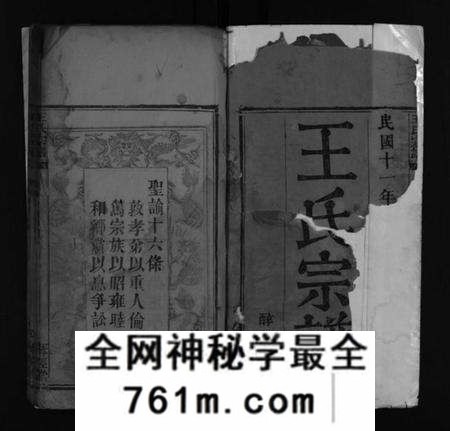 湖北王氏族谱-王氏宗谱 [不分卷](别名：王氏续修宗谱、Wang Shi Zong Pu).pdf电子版