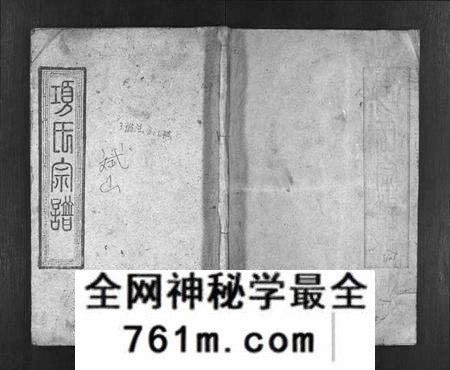 湖北项氏族谱-项氏宗谱 [8卷,首2卷](别名：Xiang Shi Zong Pu).pdf电子版