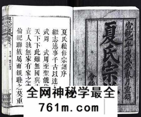 湖北夏氏族谱-夏氏宗谱[25卷首6卷].pdf电子版