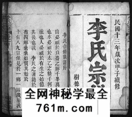 湖北李氏族谱-李氏宗谱[10卷,首1卷](别名：Li Shi Zong Pu).pdf电子版