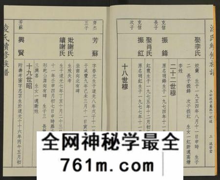 湖南凌氏族谱-郴阳凌氏族谱[14卷].pdf电子版