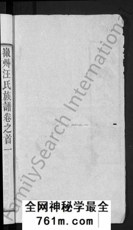 湖北汪氏族谱-汪氏宗谱 [14卷](别名：Wang Shi Zong Pu).pdf电子版
