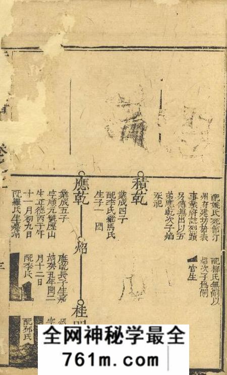 连城连城童氏族谱