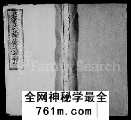 湖南蔡氏族谱-蔡氏续修族谱 [23卷,首1卷,末3卷].pdf电子版