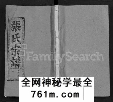 湖北张氏族谱-张氏宗谱 [22卷](别名：Zhang Shi Zong Pu).pdf电子版