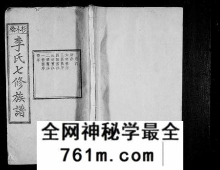湖南李氏族谱-杉木桥李氏七修族谱 [19卷,含卷首,末1卷].pdf电子版