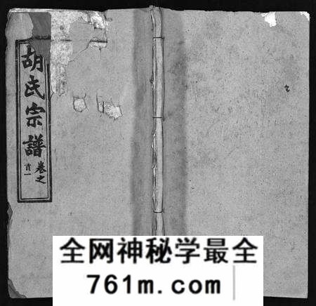 湖北胡氏族谱-胡氏宗谱 [27卷,首4卷](别名：Hu Shi Zong Pu、胡氏宗谱).pdf电子版