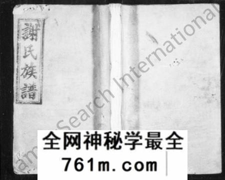 江西谢氏族谱-谢氏族谱 [正编31卷,前编2卷,后编3卷].pdf电子版