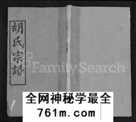 湖北胡氏族谱-胡氏宗谱 [19卷,首1卷](别名：楚黄麻邑长潭胡氏宗谱).pdf电子版