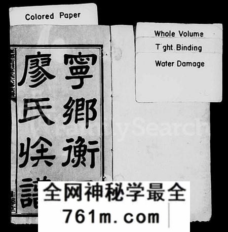 湖南廖氏族谱-衡田廖氏六修族谱 [19卷,首3卷].pdf电子版