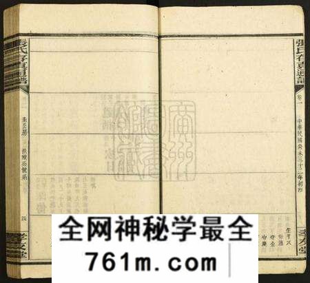 湖南张氏族谱-张氏存真通谱[不分卷].pdf电子版