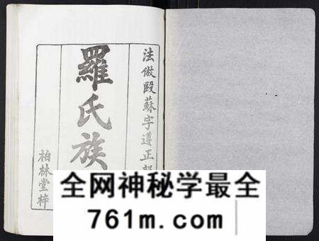 湖北罗氏族谱-罗氏族谱[18卷首2卷附1卷].pdf电子版