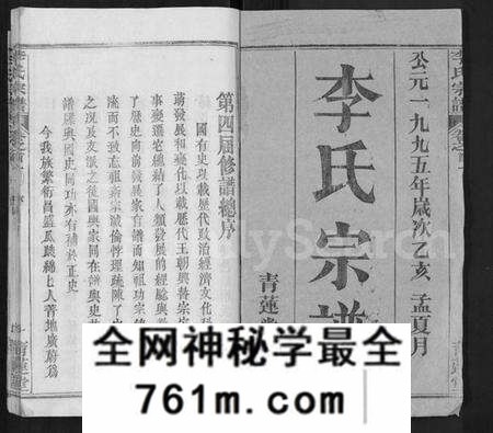 湖北李氏族谱-李氏宗谱 [22卷,首2卷](别名：安邑李氏宗谱).pdf电子版