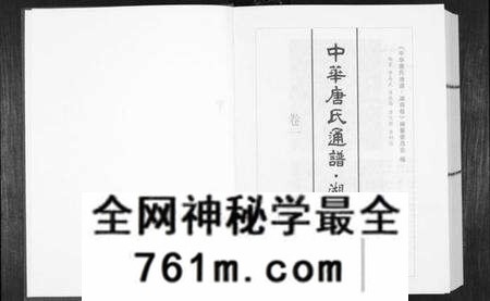 湖南唐氏族谱-中华唐氏通谱.pdf电子版