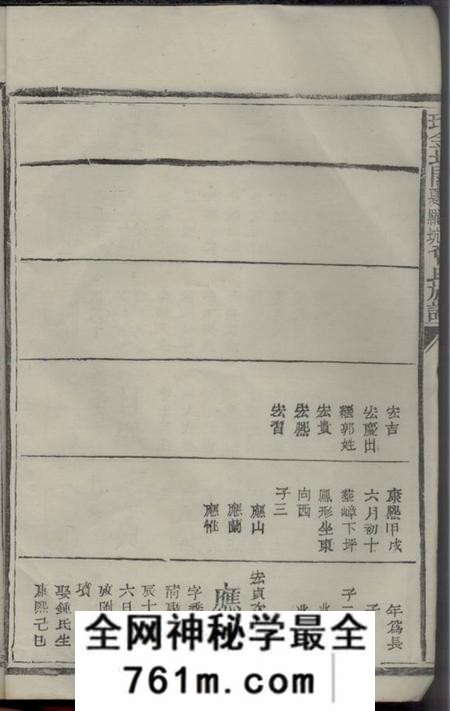 江西瑞金瑞金北关大田围夏罗坑曾氏族谱