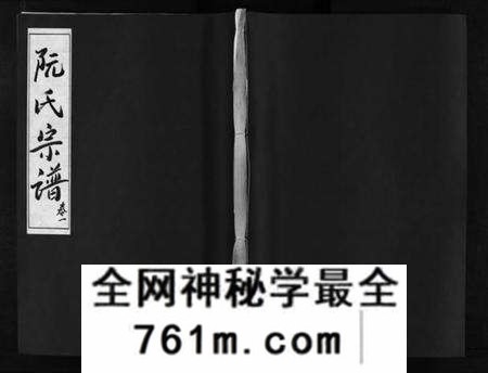 湖北阮氏族谱-阮氏宗谱 [残卷](别名：Ruan Shi Zong Pu).pdf电子版