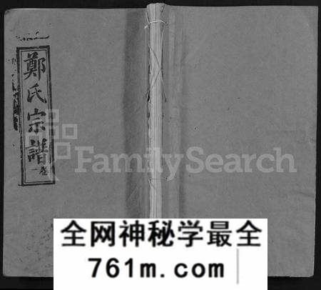 湖北郑氏族谱-郑氏宗谱 [16卷,含首2卷](别名：Zheng Shi Zong Pu).pdf电子版