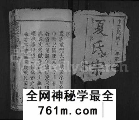 湖北夏氏族谱-夏氏东分分谱 [14卷,首1卷](别名：夏氏宗谱).pdf电子版