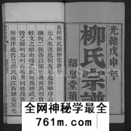 湖北柳氏族谱-柳氏宗谱 [各房分卷,首3卷](别名：Romanized ： Liu Shi Zong Pu).pdf电子版