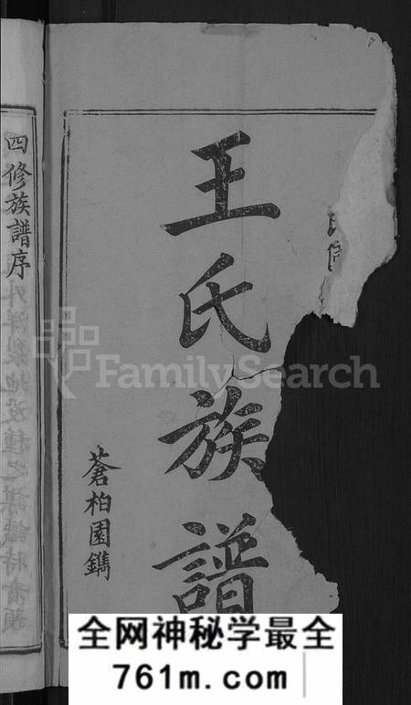 湖南王氏族谱-何家埠王氏族谱 [25卷,含首卷].pdf电子版