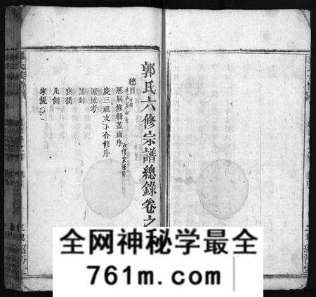 湖北郭氏族谱-郭氏六修宗谱总录 [18卷, 总录2卷](别名：郭氏六修宗谱总录、Guo Shi Liu Xiu Zong Pu Zong Lu、郭氏族谱).pdf电子版