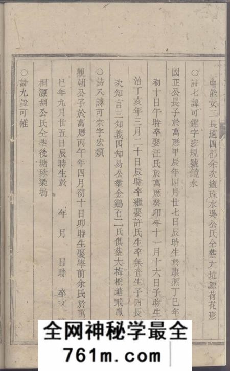 遂安樟山童氏宗谱十四卷