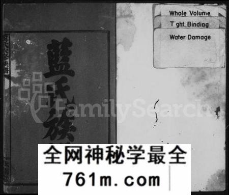 湖南蓝氏族谱-蓝氏族谱 [21卷].pdf电子版
