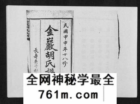 湖南胡氏族谱-金严胡氏族谱.pdf电子版