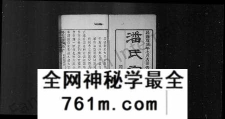 湖北潘氏族谱-潘氏宗谱(别名：潘氏族谱、潘氏续修宗谱).pdf电子版