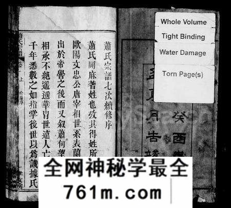 湖北萧氏族谱-萧氏宗谱 [16卷].pdf电子版