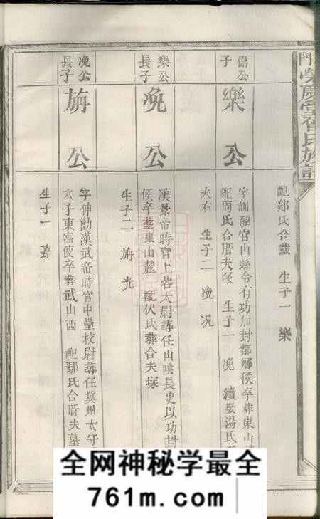 江西上犹石门荣庆堂曾氏族谱