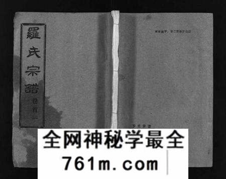 湖北罗氏族谱-罗氏宗谱 [36卷,首4卷](别名：Luo Shi Zong Pu、罗氏宗谱).pdf电子版
