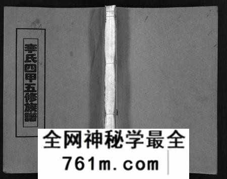 湖南李氏族谱-李氏四甲五修族谱 [27卷,首3卷].pdf电子版