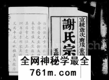 江苏谢氏族谱-西州谢氏宗谱 [10卷](别名：谢氏宗谱).pdf电子版