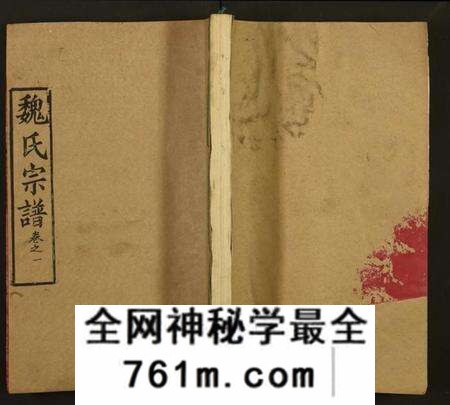 湖北魏氏族谱-魏氏宗谱.pdf电子版
