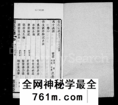 江苏张氏族谱-张氏家乘 [42卷](别名：锡山张氏统谱).pdf电子版