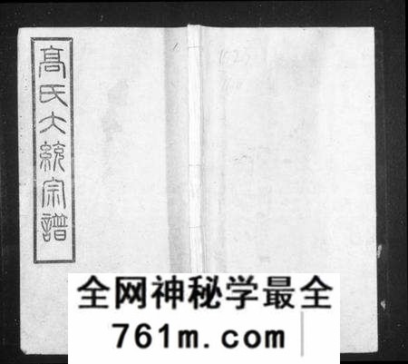 江苏高氏族谱-高氏大统宗谱 [55卷,首2卷](别名：高氏宗谱).pdf电子版