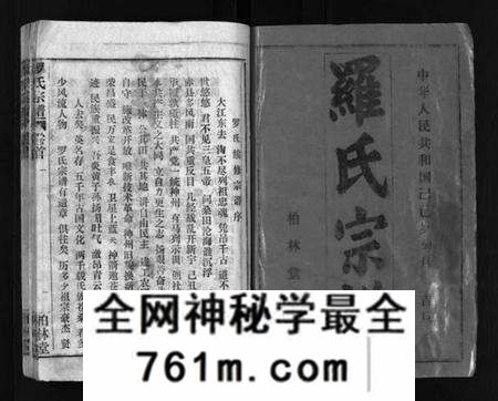 湖北罗氏族谱-罗氏宗谱 [36卷,首4卷](别名：Luo Shi Zong Pu、罗氏宗谱).pdf电子版
