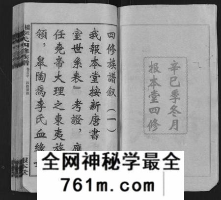湖南李氏族谱-桥头李氏四修族谱 [35卷,首5卷].pdf电子版