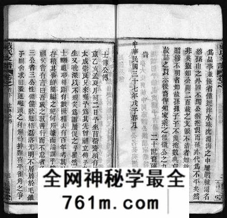 湖北戴氏族谱-戴氏支谱 [9卷,首2卷](别名：Dai Shi Zhi Pu).pdf电子版