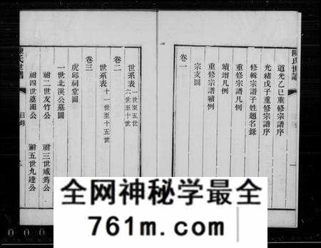 江苏陈氏族谱-颖川世谱 [4卷,首1卷](别名：陈氏世谱).pdf电子版